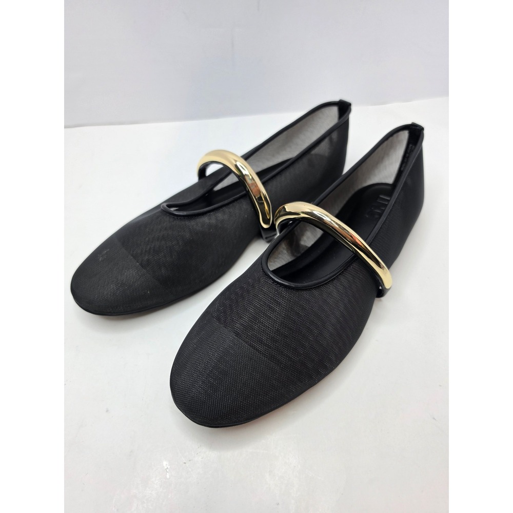 I.N.C. International Concepts Women's Rahmi Mary Jane Flats Black Beauty Size 10